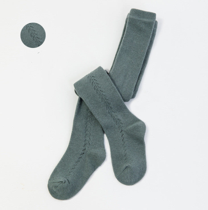 Collants Ajourés Bébé Fille - Bas Fantaisie Coton Doux