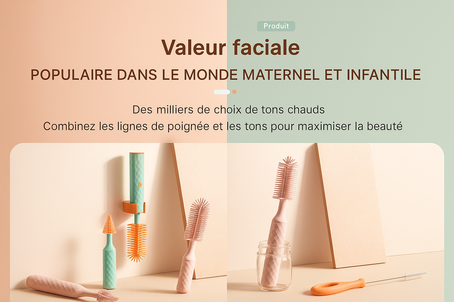 Brosse de Nettoyage pour Biberons - Kit Complet