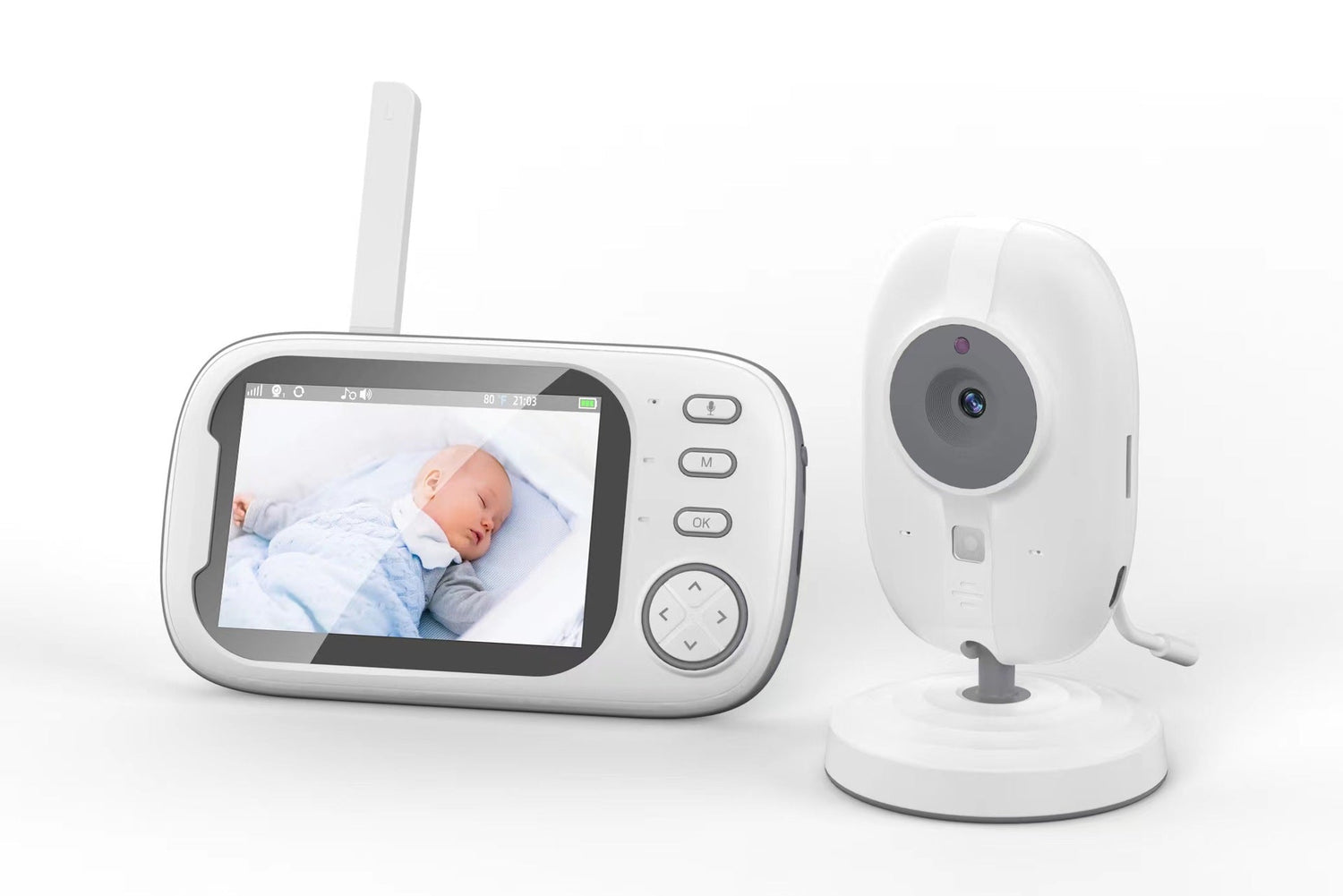 ABM600 Babyphone Vidéo HD - Surveillance Bébé Intelligente Sans Fil