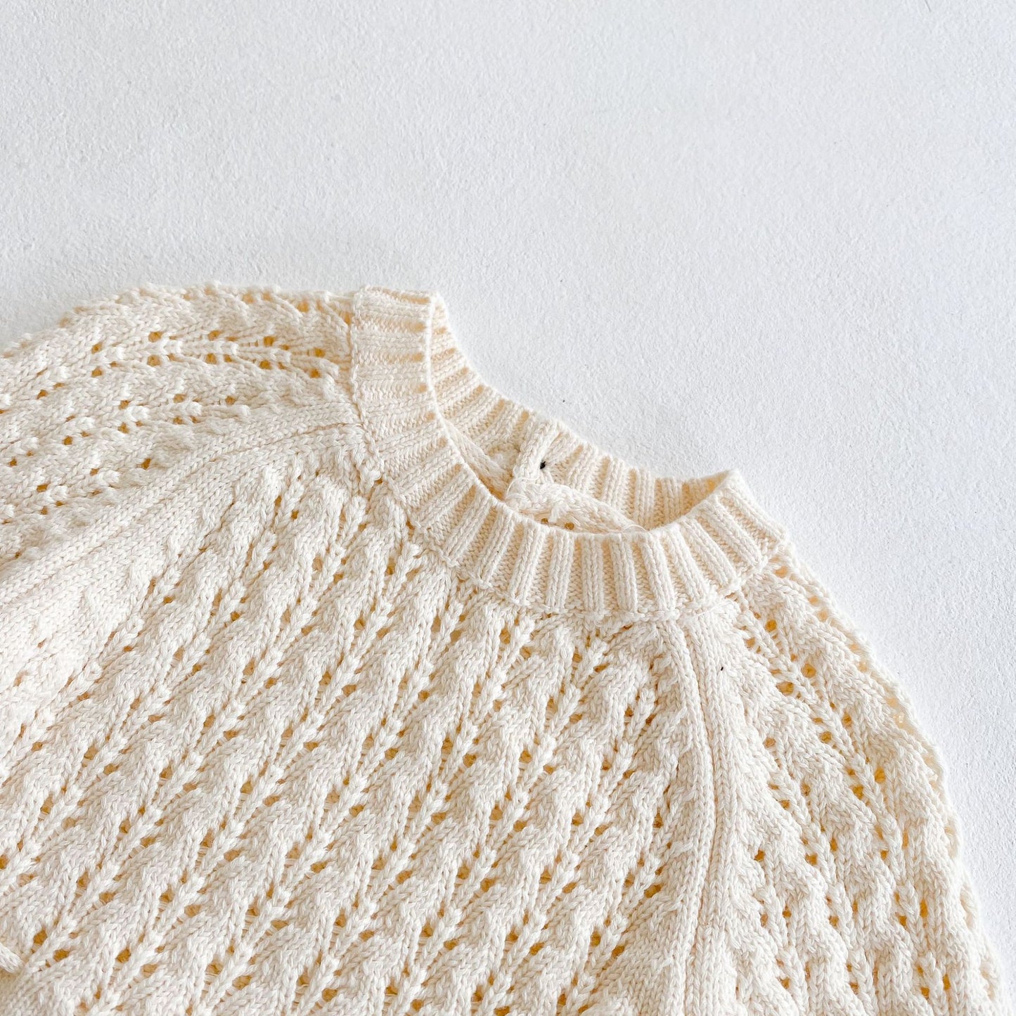 Robe Tricotée Bébé Fille - Robe Manches Longues Ceinture Taille