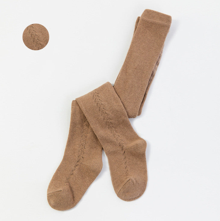Collants Ajourés Bébé Fille - Bas Fantaisie Coton Doux