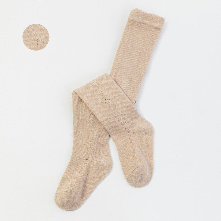 Collants Ajourés Bébé Fille - Bas Fantaisie Coton Doux