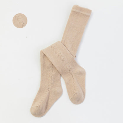 Collants Ajourés Bébé Fille - Bas Fantaisie Coton Doux