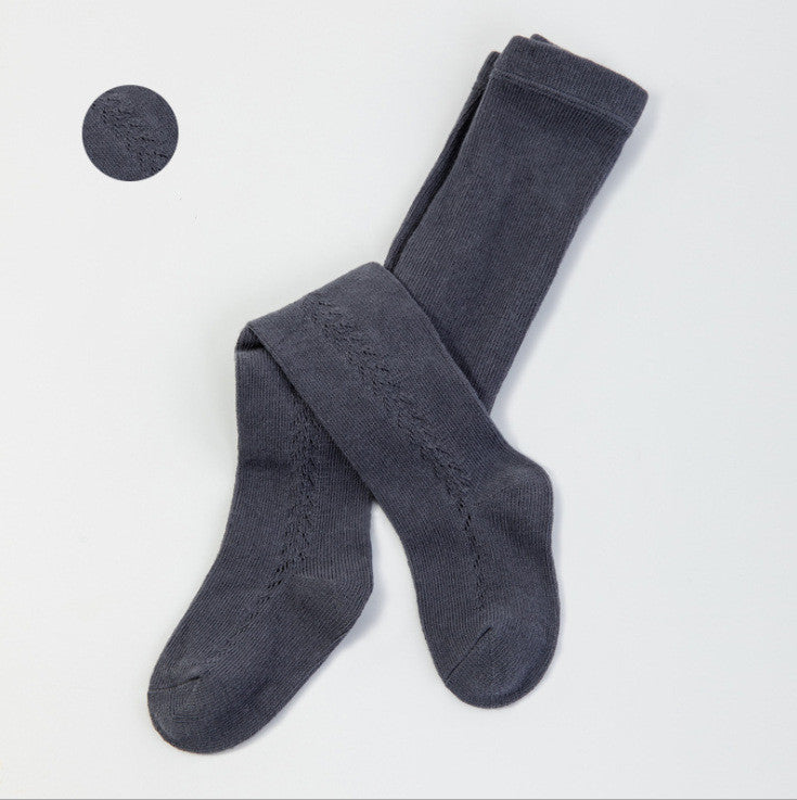 Collants Ajourés Bébé Fille - Bas Fantaisie Coton Doux