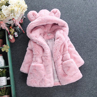 Girls Faux Fur Jacket