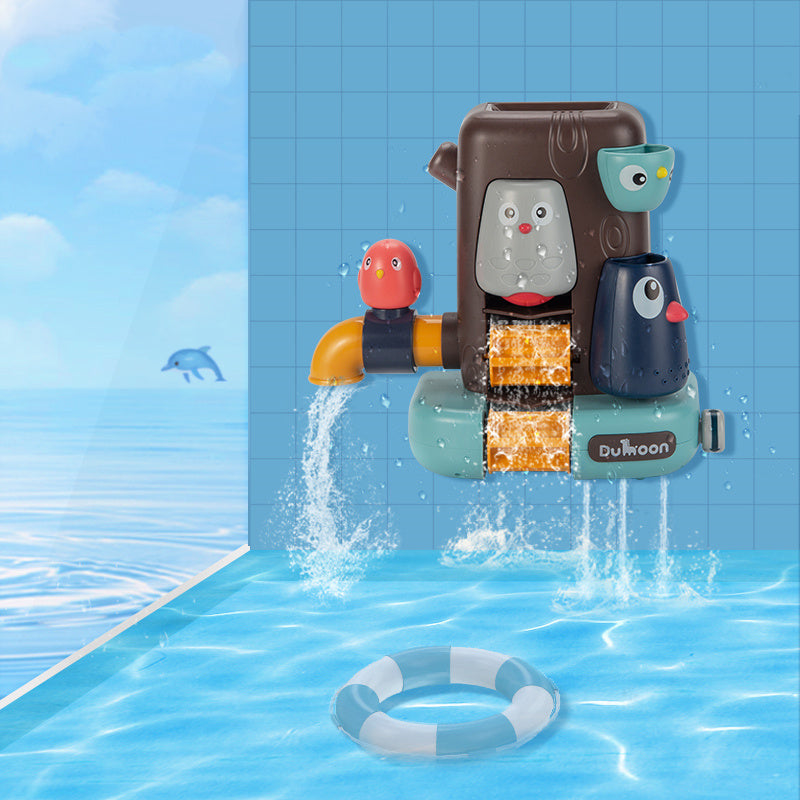 Jouets de Bain Bébé - Roue à Eau Plastique Sécurisé