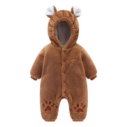 Barboteuse Nouveau-né Matelassée - Body Bébé Chaud et Confortable