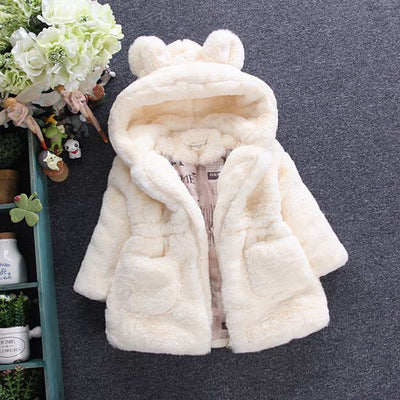 Girls Faux Fur Jacket