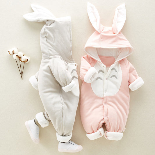 Barboteuse Bébé Unisexe - Combinaison Confortable Coton Doux