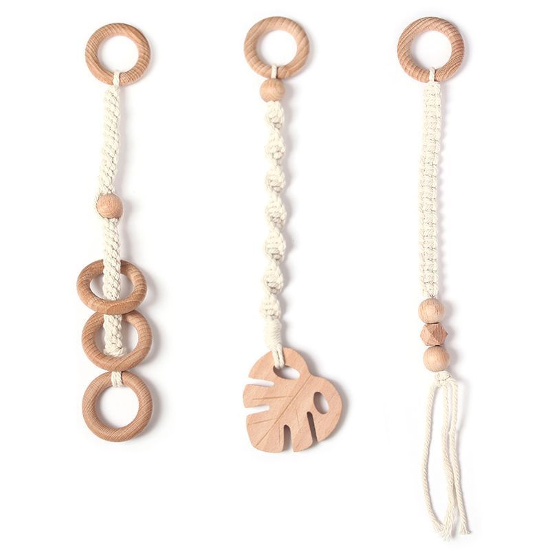 Nipple anti-drop chain fitness rack ornament