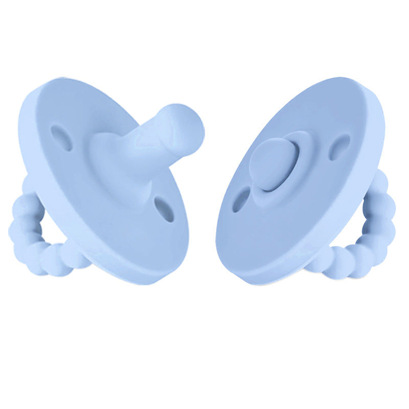 Tétine Bébé Silicone Alimentaire - Sucette Sécurisée Sans BPA