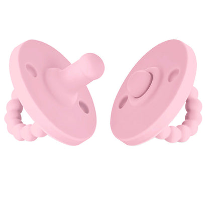 Tétine Bébé Silicone Alimentaire - Sucette Sécurisée Sans BPA