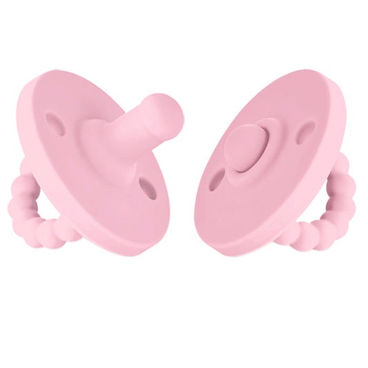 Tétine Bébé Silicone Alimentaire - Sucette Sécurisée Sans BPA