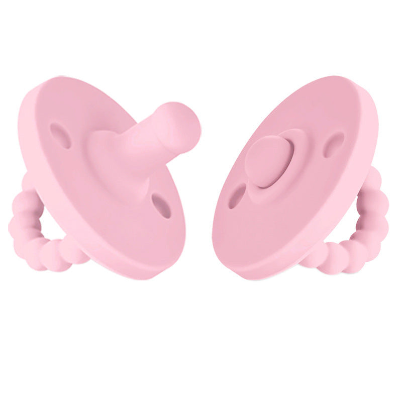 Tétine Bébé Silicone Alimentaire - Sucette Sécurisée Sans BPA