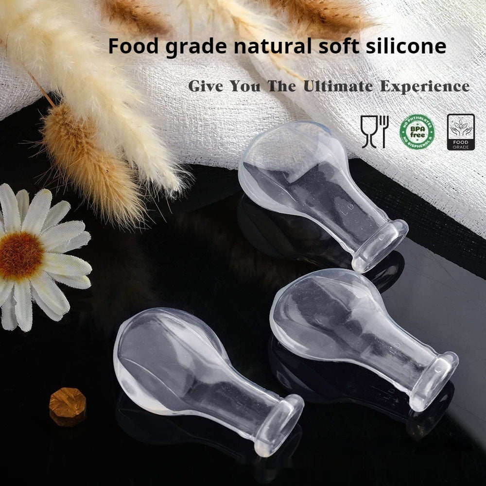 Tétine Bébé Silicone - Sucette Nouveau-né Anneau de Dentition