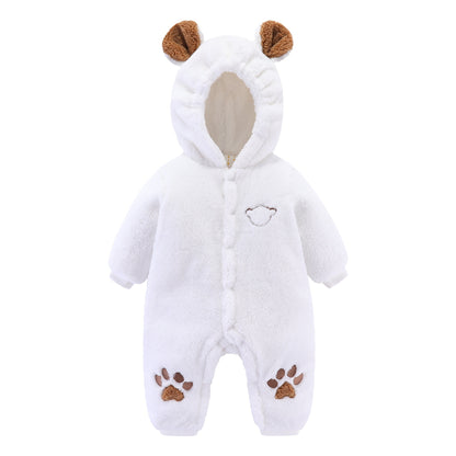 Barboteuse Nouveau-né Matelassée - Body Bébé Chaud et Confortable