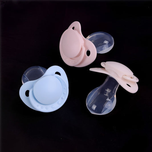 Tétine Bébé Silicone - Sucette Nouveau-né Anneau de Dentition