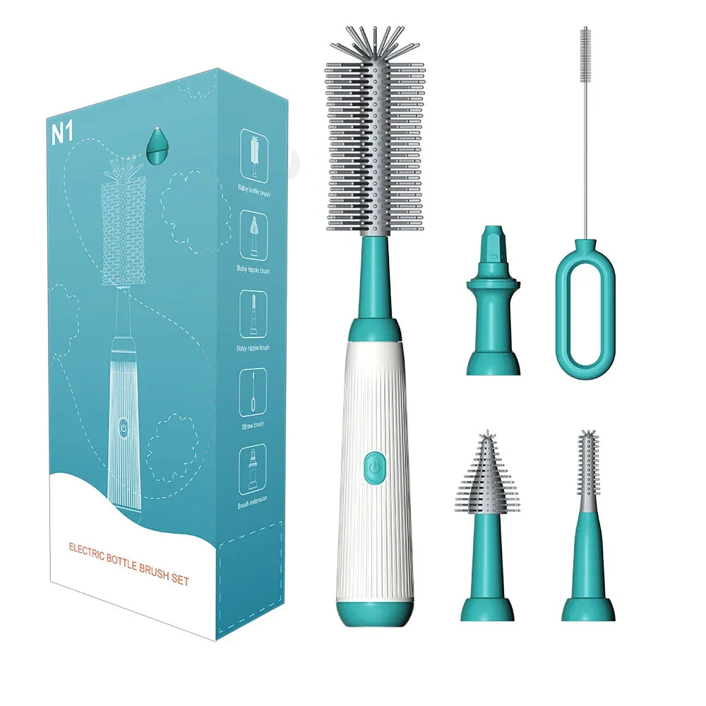 Brosse de Biberon Électrique Rechargeable 1500mAh - Mybebevo - Mybebevo