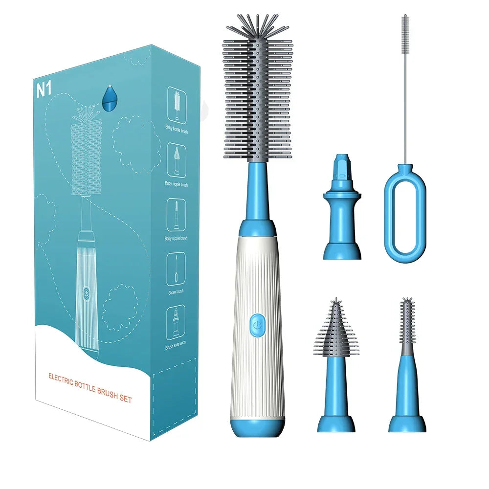 Brosse de Biberon Électrique Rechargeable 1500mAh - Mybebevo - Mybebevo