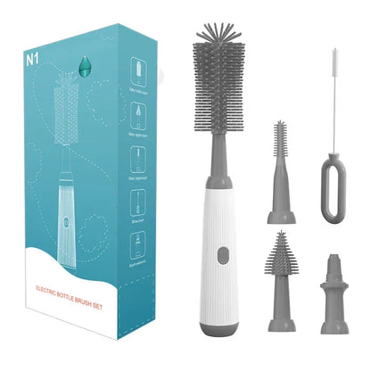 Brosse de Biberon Électrique Rechargeable 1500mAh - Mybebevo - Mybebevo
